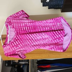 Gorgeous Pink Patterned Under Armour Tshirt